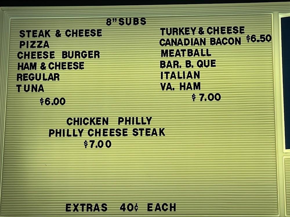 Mrs B's Pizza Menu image 1